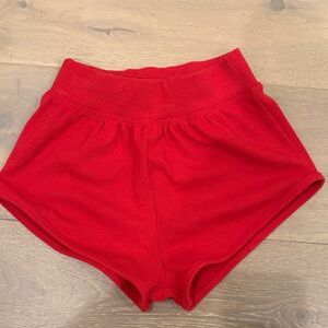 Red tiger Friday dance Shorts